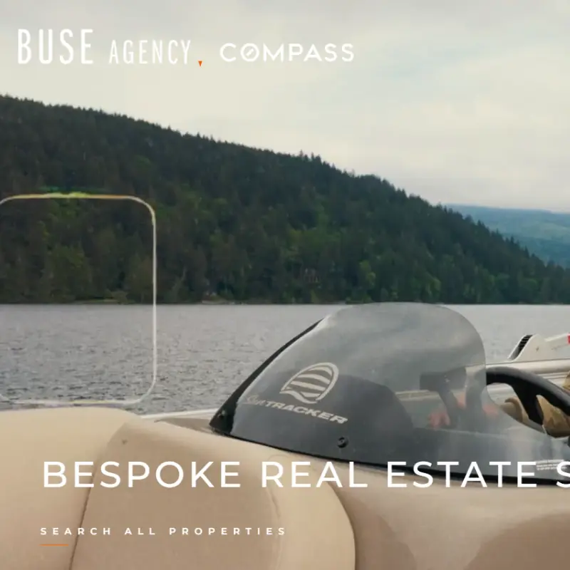 Buse Agency real estate website preview